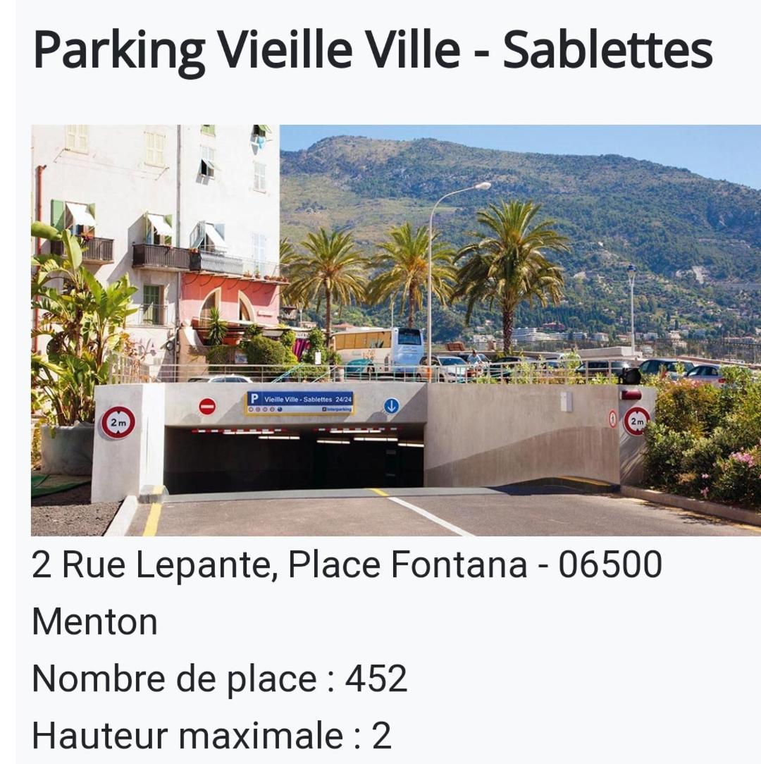 Maison De Ville Typique Mentonnaise Экстерьер фото