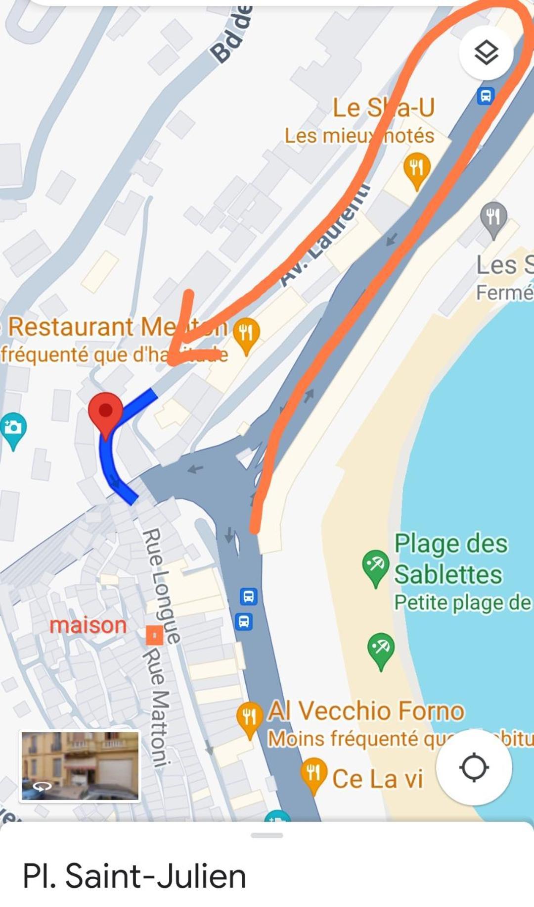 Maison De Ville Typique Mentonnaise Экстерьер фото